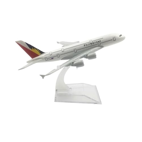 WJXNNON Für Air Boeing A380 Flugzeugmodellflugzeug Diecast Metall 1/400 Skala 16 cm(A380 PH) von WJXNNON