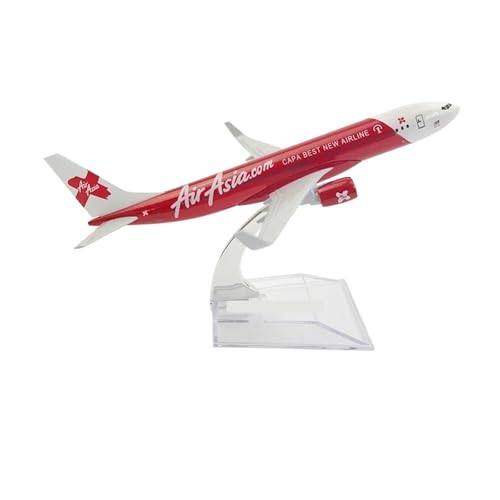 WJXNNON Für Air Boeing B737 Flugzeug Modell Flugzeug Druckguss Metall Geschenk Collection1/400 Maßstab 16cm(737 Asia) von WJXNNON