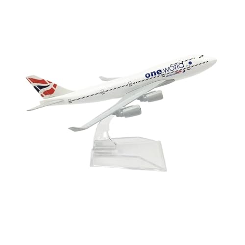 WJXNNON Für Air Boeing B737 Flugzeug Modell Flugzeug Druckguss Metall Geschenk Collection1/400 Maßstab 16cm(747 GB) von WJXNNON