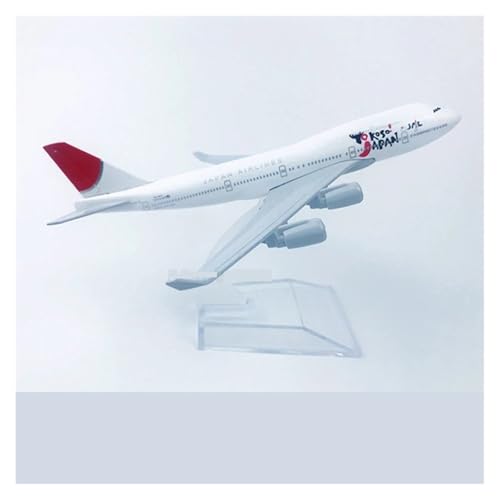 WJXNNON Für Air Boeing B737 Flugzeug Modell Flugzeug Druckguss Metall Geschenk Collection1/400 Maßstab 16cm(747 JP) von WJXNNON