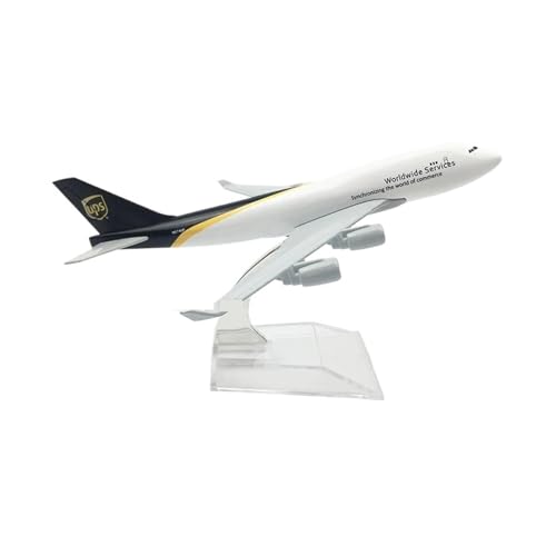 WJXNNON Für Air Boeing B737 Flugzeug Modell Flugzeug Druckguss Metall Geschenk Collection1/400 Maßstab 16cm(747 UPS) von WJXNNON