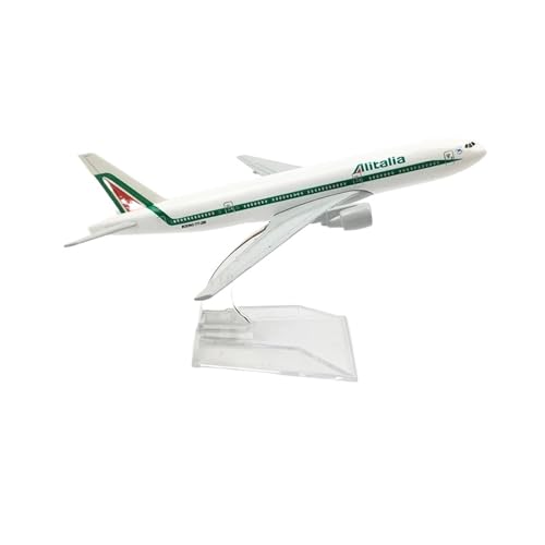 WJXNNON Für Air Boeing B737 Flugzeug Modell Flugzeug Druckguss Metall Geschenk Collection1/400 Maßstab 16cm(777 ITA) von WJXNNON