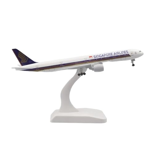 WJXNNON Für Air Canada Boeing 777 Legierung Flugzeug Modell Mit Rad Flugzeug Flugzeug Sammeln Display Geschenk 20CM(B777 Singaporean) von WJXNNON