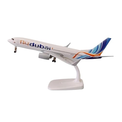 WJXNNON Für Air Fly Dubai Airlines Boeing B737 Flugzeugmodell Druckguss-Flugzeugmodellflugzeug Mit Rädern Fahrwerken 20 cm WJXNNON Für Air Fly Dubai Airlines Boeing B737 Flugzeugmodell Druckguss-Flugzeugmodellflugzeug Mit Rädern Fahrwerken 20 cm von WJXNNON