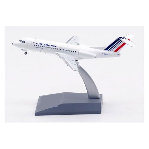 WJXNNON Für Air France F-28-4000 Druckguss-Flugzeugmodell Mit Ständer, Sammlerflugzeug-Geschenk, 1:200 von WJXNNON