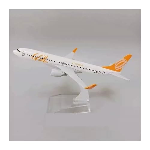 WJXNNON Für Air France-Legierungsflugzeugmodell Im Maßstab 1:400, Metall, 16 cm(Brazil GOL B737) von WJXNNON