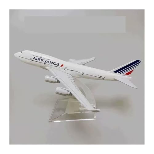 WJXNNON Für Air France-Legierungsflugzeugmodell Im Maßstab 1:400, Metall, 16 cm(France B747) von WJXNNON