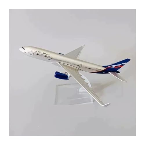 WJXNNON Für Air France-Legierungsflugzeugmodell Im Maßstab 1:400, Metall, 16 cm(Russian A330) von WJXNNON