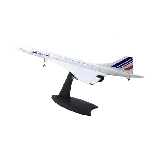 WJXNNON Für Air France Supersonic Concorde Legierungsflugzeugmodell 1:400(1:200) von WJXNNON