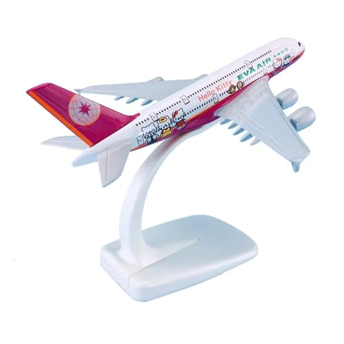 WJXNNON ﻿Für Airbus A380, Cartoon-Flugzeugmodell, Sammlung, Spielzeug, Geschenk, 1:500, 14 cm von WJXNNON