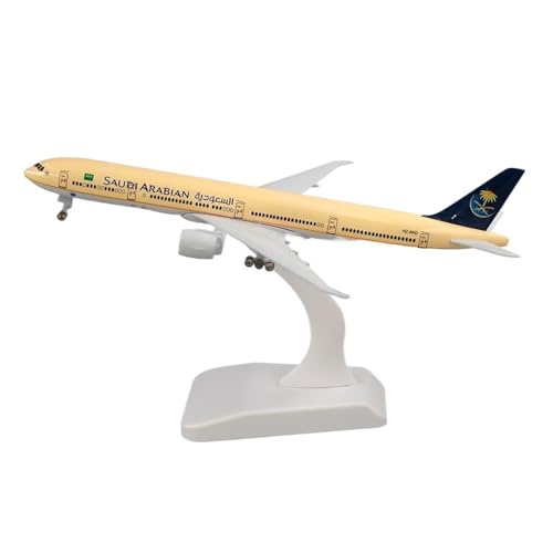 WJXNNON Für Airlines Legierung Flugzeug Boeing 777 Mit Rad Modell Spielzeug Kinder Geschenk 19cm von WJXNNON