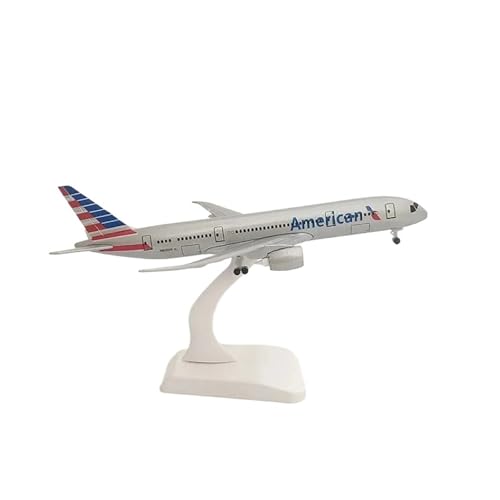 WJXNNON Für American Airlines Boeing 777 Flugzeug Modell Mit Fahrwerk Legierung Metall Diecast Flugzeug Modell Spielzeug Geschenk 20CM von WJXNNON