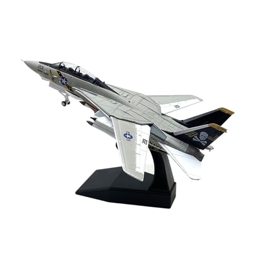 WJXNNON ﻿Für American Tomcat F-14 Fighter Flugzeugmodell Aus Druckgusslegierung, Indoor-Sammlung, Geschenk 1:100 von WJXNNON