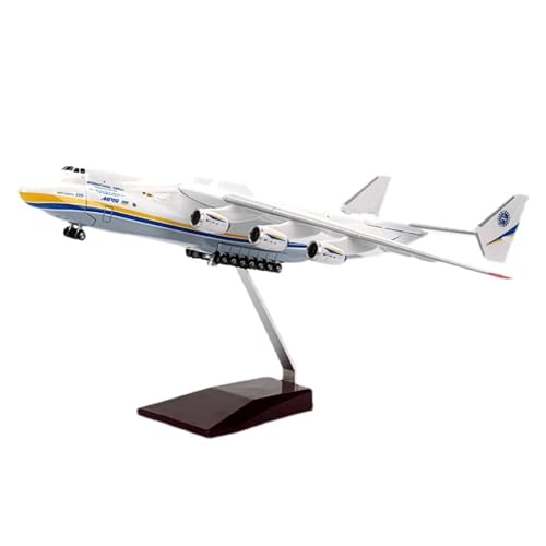 WJXNNON ﻿Für An-225 Antonov Strategic Cargo Aircraft Druckguss-Flugzeugmodell, Metallmodell Zur Sammlung Im Maßstab 1:200 von WJXNNON