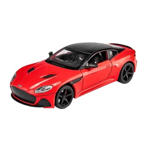 WJXNNON Für Aston Martin DBS Sportwagen Legierung Metall Druckguss Auto Modell Auto Dekorative Geschenk 1:22(Red) von WJXNNON