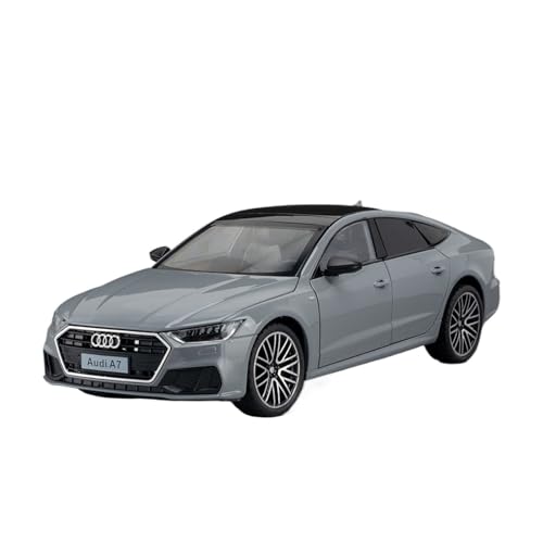 WJXNNON Für Audi A7 Legierung Auto Modell Diecast Spielzeug Metall Fahrzeug Auto Modell Sammlung Sound Und Licht Hohe Simulation 1/24(Gray) von WJXNNON