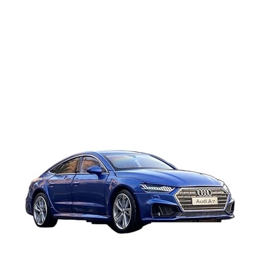 WJXNNON Für Audi A7 Legierung Auto Modell Druck Druck Metall Spielzeug Auto Modell Simulation Sound Licht Sammlung Kinder Geschenk 1:32(A7 Blue) von WJXNNON