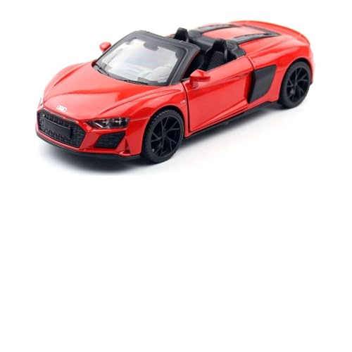 WJXNNON Für Audi R8 Diecast Legierung Metall Miniatur Spielzeug Auto Modell Pull Back Türen Öffnende Sammlung Geschenk 1/32 von WJXNNON