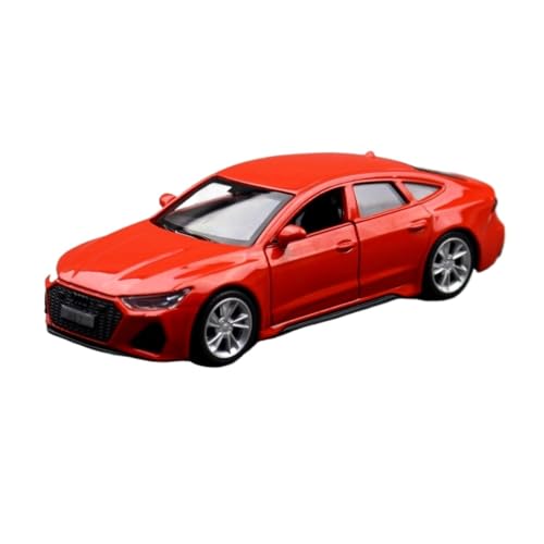 WJXNNON Für Audi RS7 Spielzeug Auto Modell Diecast Metall Fahrzeug Miniatur Pull Back Sammlung Geschenk 1/43(Red) von WJXNNON