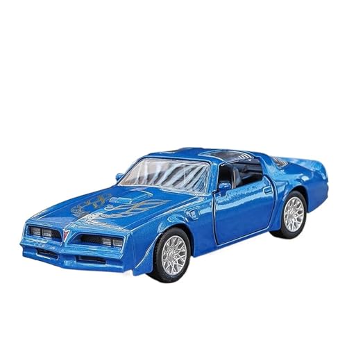 WJXNNON Für BMW M3 E30 Metall Spielzeug Legierung Auto Druckguss & Spielzeug Fahrzeuge Auto Modell 1:36ldren(Firebird Blue) von WJXNNON