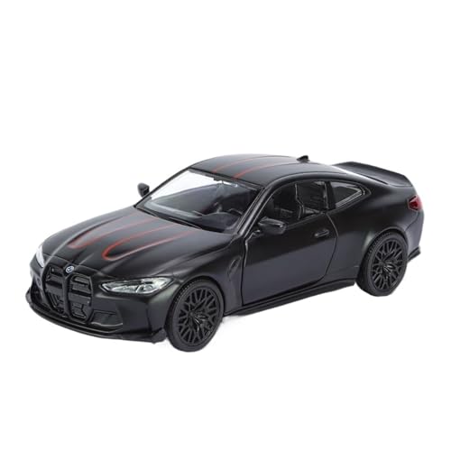 WJXNNON Für BMW M3 E30 Metall Spielzeug Legierung Auto Druckguss & Spielzeug Fahrzeuge Auto Modell 1:36ldren(M4 CSL Black) von WJXNNON