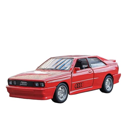 WJXNNON Für BMW M3 E30 Metall Spielzeug Legierung Auto Druckguss & Spielzeug Fahrzeuge Auto Modell 1:36ldren(Quattro Red) von WJXNNON