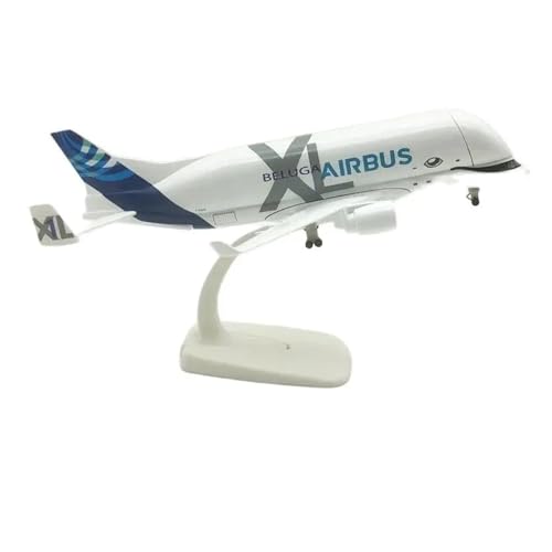 WJXNNON Für Beluga Airlines Flugzeug Airbus A330 Modell Flugzeug Transport Beluga Legierung Casting Flugzeug Zubehör Kit 20cm von WJXNNON