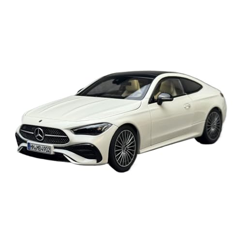 WJXNNON Für Benz CLE Metallautomodell, statische Dekoration, Weihnachtsgeschenksammlung, Maßstab 1:18(White) von WJXNNON