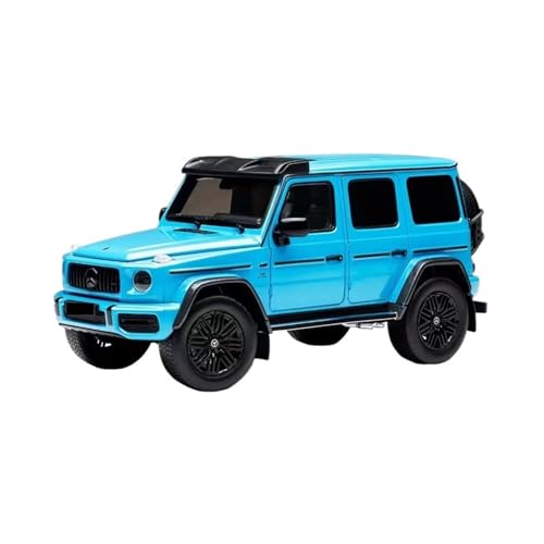 WJXNNON Für Benz G63 SUV Metallautomodell Statische Dekoration Weihnachtsgeschenksammlung Senden Sie Freunden Mehrfarbig Im Maßstab 1/18(Blue) von WJXNNON