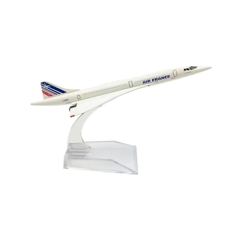 WJXNNON Für Boeing B747 B787 Airbus A380 Modell Flugzeug Geschenk Flugzeug Modell Metall Druckguss Modelle Spielzeug Sammlung 16 cm(France Concorde) von WJXNNON