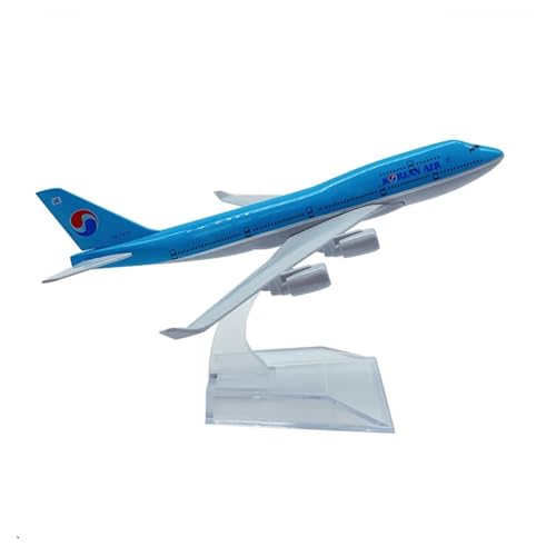 WJXNNON Für Boeing B747 B787 Airbus A380 Modell Flugzeug Geschenk Flugzeug Modell Metall Druckguss Modelle Spielzeug Sammlung 16 cm(Korea B747) von WJXNNON