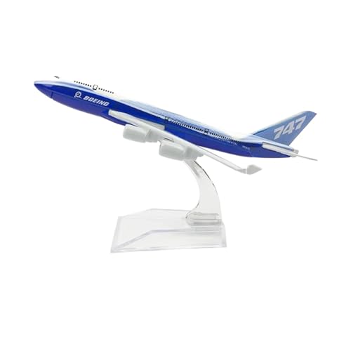 WJXNNON ﻿Für Boeing Flugzeug B747 Legierung Modell Spielzeug Dekoration Kinder Geschenk Sammlung 16cm 1/400 von WJXNNON