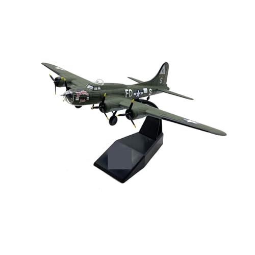 WJXNNON ﻿Für Bomber B17 Flugzeug B-17Legierung Druckgussmodell Heimdekoration Sammlerstücke Geburtstagsgeschenk 1/144 von WJXNNON