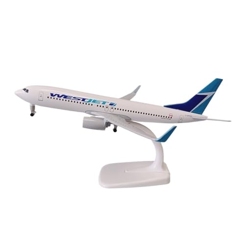 WJXNNON Für Canada Air Airlines Boeing 737 Legierung Metall Druckguss Flugzeug Modell Flugzeug Flugzeug Geschenke 20 cm ﻿ von WJXNNON