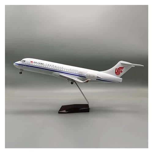 WJXNNON Für China Airline Druckguss-Harz-Flugzeugmodell-Sammlung, Display-Dekoration, Geschenke, 1:150, Flugzeug, 47 cm(W Light) von WJXNNON