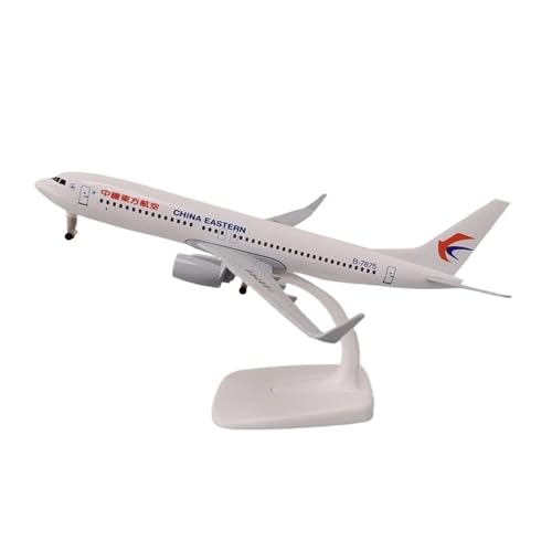 WJXNNON Für China Eastern Airlines Boeing 737 B737 Airways Druckguss-Flugzeugmodell Mit Fahrwerksrädern 20 cm WJXNNON Für China Eastern Airlines Boeing 737 B737 Airways Druckguss-Flugzeugmodell Mit Fahrwerksrädern 20 cm von WJXNNON
