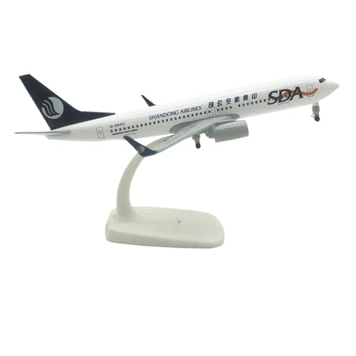 WJXNNON Für China ShanDong Airlines Boeing B737 Flugzeugmodellflugzeug Aus Druckgusslegierung Mit Fahrwerken 20 cm WJXNNON Für China ShanDong Airlines Boeing B737 Flugzeugmodellflugzeug Aus Druckgusslegierung Mit Fahrwerken 20 cm von WJXNNON