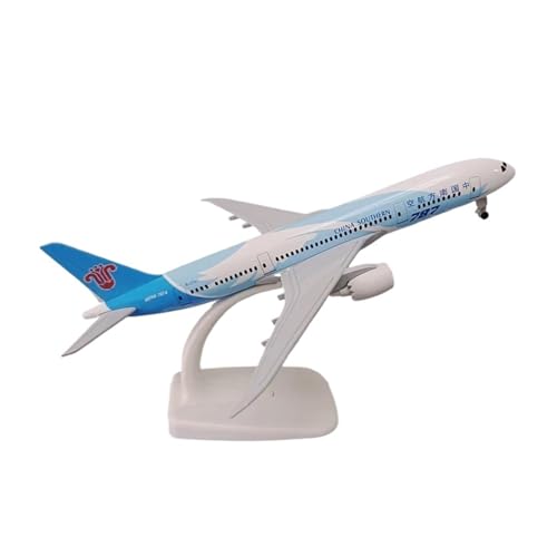 WJXNNON Für China Southern Airlines Boeing 787 Airways Flugzeug Modell Legierung Metall Druckguss Modell Flugzeug Räder 19 cm von WJXNNON