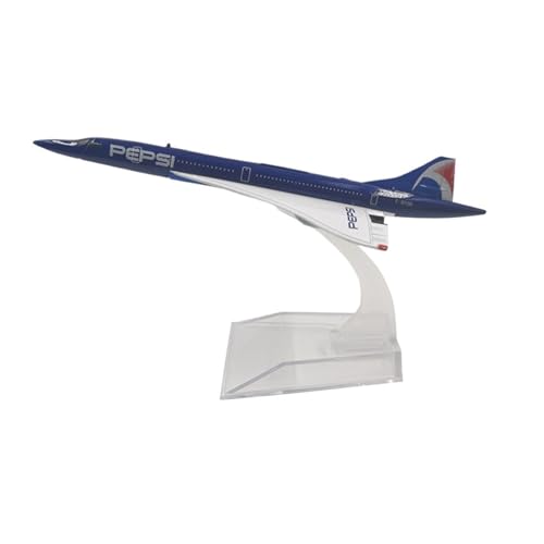 WJXNNON Für Concorde Flugzeug Flugzeug Modell Flugzeug Modell Diecast Metall Spielzeug Geschenk 1/400(039) von WJXNNON