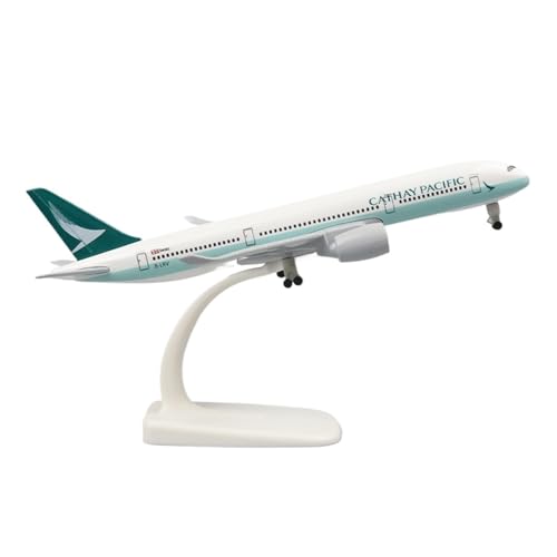 WJXNNON ﻿Für Eastern Airlines A350 Metallflugzeugmodell Simulation Kinder Jungen Spielzeug Geschenk 20cm 1:400(Cathay) von WJXNNON