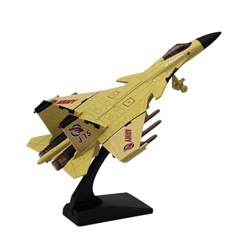 WJXNNON Für F-16/J15 Flugzeugebene Modellmodell(Style3 Yellow) von WJXNNON