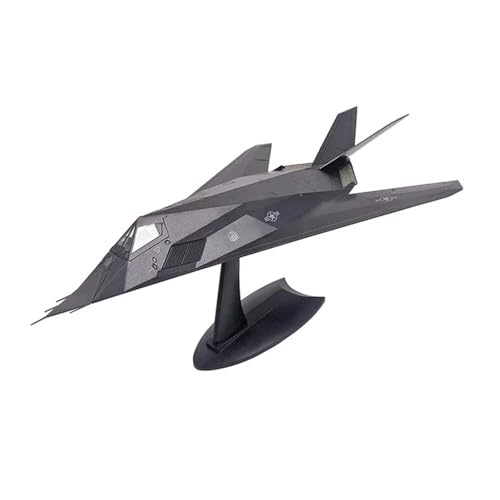 WJXNNON Für F117 Kampfflugzeug Nighthawk Metall Militär Modell Diecast Flugzeug Modell Spielzeug Kinder Sammlung Geschenk 1/72 von WJXNNON