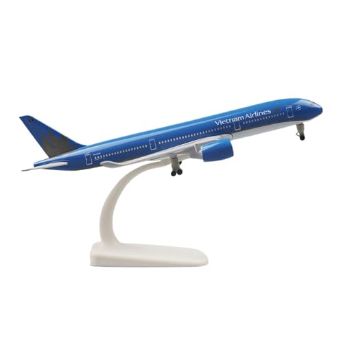 WJXNNON ﻿Für Flugzeug A350 Modell Replika Legierung Material Mit Fahrwerk Räder Ornament Geschenk 20cm 1:400(Vietnam) von WJXNNON