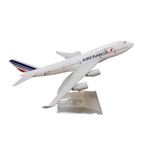 WJXNNON Für France AIRFRANCE B747 Boeing B747 Airways Airlines Metalllegierung Flugzeug Druckguss Modell16cm von WJXNNON