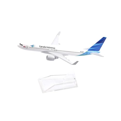 WJXNNON Für Garuda Indonesia Airbus A330 Flugzeug Diecast Metall Flugzeuge Modell Flugzeug Modell Geschenk 16 cm von WJXNNON