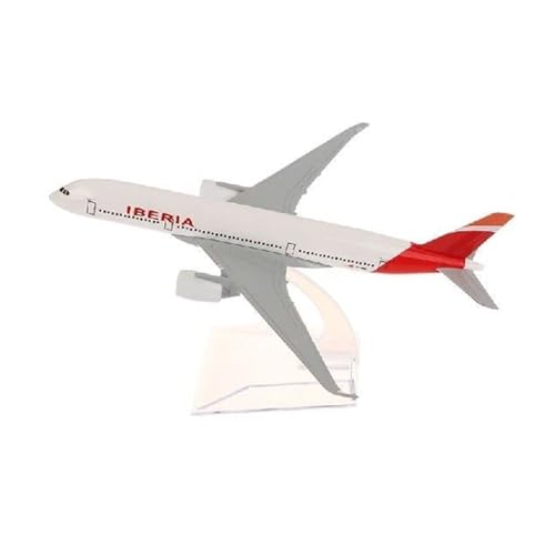 WJXNNON Für Iberia 330 Alloy Flugzeugmodell Maßstab 1:400 Metall 16CM von WJXNNON