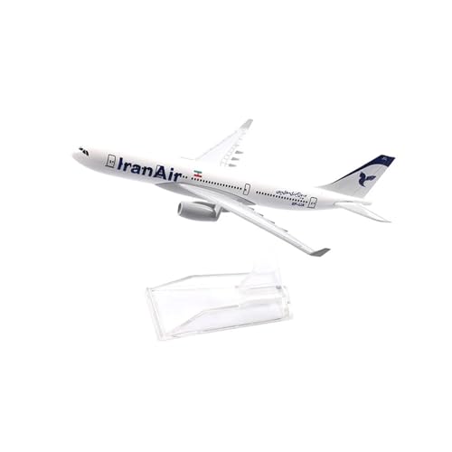 WJXNNON Für Iran Air Airbus 330 Flugzeug Modell Flugzeug Diecast Metall Flugzeuge Spielzeug Geschenke 16 cm von WJXNNON