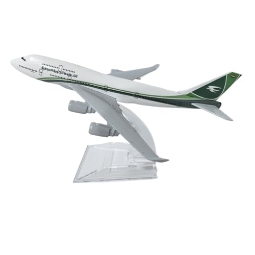 WJXNNON Für Iraq Airlines Boeing 747 Flugzeug Modellflugzeug Modell Druckguss Metall 1/400 Maßstab Flugzeuge 16cm von WJXNNON