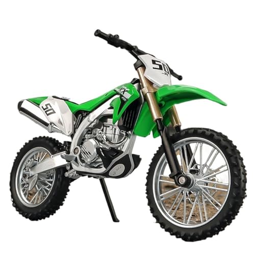 WJXNNON Für Kawasaki KX450 Off Road Motorrad Legierung Modell Sound Licht Diecast Modell Fahrzeug Spielzeug Geschenk Maßstab 1:12 von WJXNNON