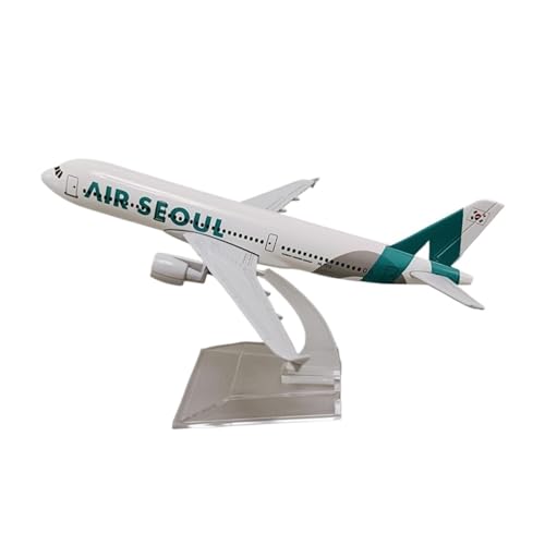 WJXNNON ﻿Für Korean Air Seoul Airlines Airbus A320 Flugzeug Modell Airways Druckguss Flugzeug Modell Geschenke 16 cm von WJXNNON